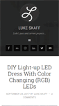 Mobile Screenshot of lukeskaff.com